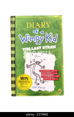 Das Kinderbuch Diary of a Wimpy Kid - The Last Straw von Jeff Kinney Stockfoto