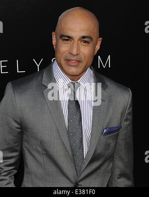 Premiere des TriStar Pictures "Elysium" im Regency Village Theatre in Westwood mit: Faran Tahir wo: Los Angeles, CA, Vereinigte Staaten von Amerika bei: 7. August 2013 Stockfoto