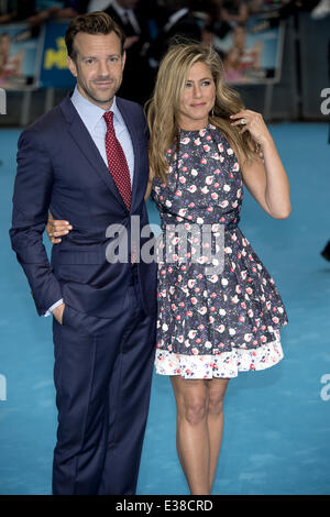 "Wir sind The Millers" - UK Filmpremiere bei statt das Odeon West End - Ankünfte mit: Jennifer Aniston, Jason Sudeikis Where: Stockfoto