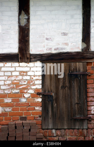 Alte Scheune-Tür Stockfoto