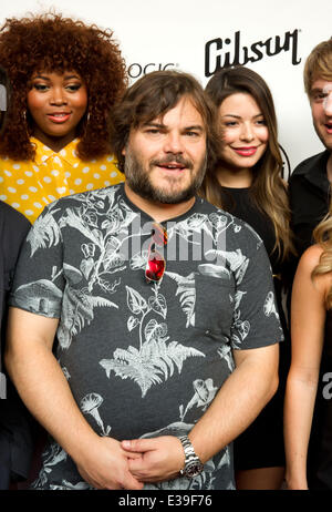 AFS (Austin Film Society) präsentiert "The School of Rock" 10 Jahre Wiedervereinigung Featuring: Jack Black wo: Austin, Texas, USA als: 29. August 2013 Stockfoto