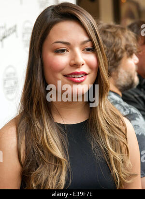 AFS (Austin Film Society) präsentiert "The School of Rock" 10 Jahre Wiedervereinigung Featuring: Miranda Cosgrove wo: Austin, Texas, USA als: 29. August 2013 Stockfoto