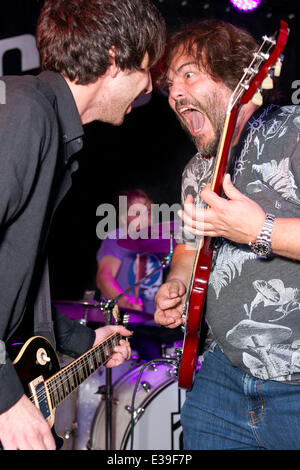 AFS (Austin Film Society) präsentiert "The School of Rock" 10 Jahre Wiedervereinigung Featuring: Jack Black wo: Austin, Texas, USA als: 29. August 2013 Stockfoto