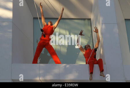 Hermes Beverly Hills neue Boutique Enthüllung und Foto aufrufen mit: Atmosphäre wo: Beverly Hills, Kalifornien, Vereinigte Staaten, wann: 03 September 2013 Stockfoto