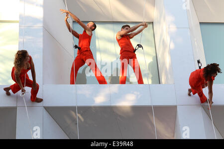 Hermes Beverly Hills neue Boutique Enthüllung und Foto aufrufen mit: Atmosphäre wo: Beverly Hills, Kalifornien, Vereinigte Staaten, wann: 03 September 2013 Stockfoto