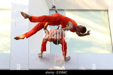 Hermes Beverly Hills neue Boutique Enthüllung und Foto aufrufen mit: Atmosphäre wo: Beverly Hills, Kalifornien, Vereinigte Staaten, wann: 03 September 2013 Stockfoto