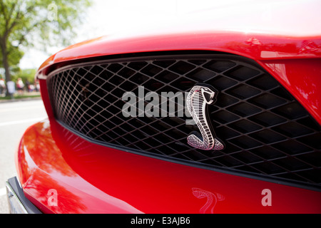 2014 Ford Mustang Shelby GT500 badging - USA Stockfoto