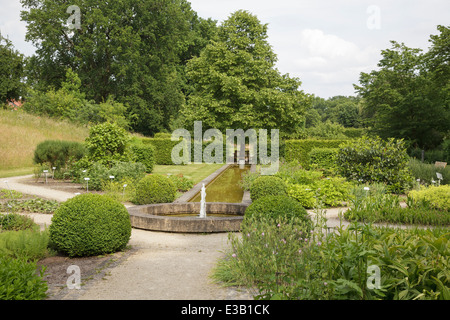 Medizinische Pflanze Garten, Celle, Niedersachsen, Deutschland Stockfoto
