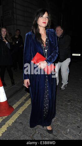 Prominente lassen AnOther Magazine Party in N5 Hertfiord Street Club Mayfair mit: Daisy Lowe wo: London, Vereinigtes Königreich: 16 September 2013 Stockfoto