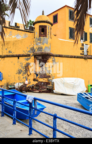 Museu de Arte Contemporânea - Fortaleza de Santiago. Funchal, Madeita Insel, Portugal Stockfoto