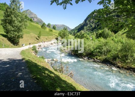 Pyrenäen-Gebirge Stockfoto