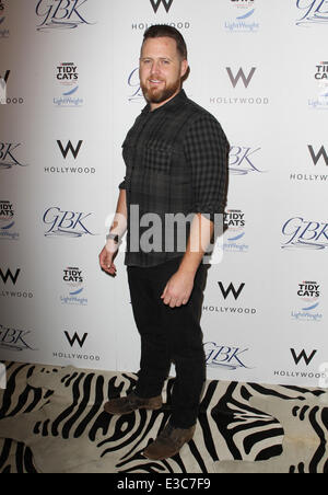 GBK-Produktionen-Luxus-Lounge bei Emmy Wochenende mit: AJ Buckley wo: Hollywood, Kalifornien, Vereinigte Staaten, wann: 20 September 2013 Stockfoto