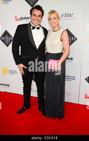 Smaragd und mit Efeu Ball 2013: Miguel Maestrepartner Where: Sydney, Australien bei: 26 Sep 2012 Stockfoto