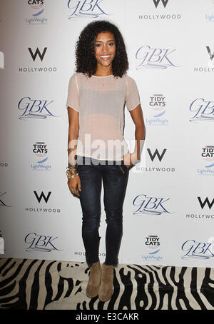 GBK-Produktionen-Luxus-Lounge bei Emmy Wochenende mit: Annie Illonzeh Where: Hollywood, Kalifornien, Vereinigte Staaten, wann: 20 September 2013 Stockfoto