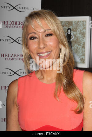 GBK-Produktionen-Luxus-Lounge bei Emmy Wochenende mit: Lori Greiner Where: Hollywood, Kalifornien, Vereinigte Staaten, wann: 20 September 2013 Stockfoto