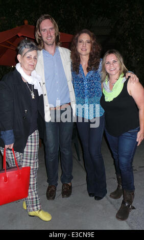 Rasen bringt "Gehirnerschütterung" Private Screening Held an Davidson/Valentini Theater mit: Andrea Krauss, Robin Weigert, Tracy E Gilchrist, Gast wo: Los Angeles, California, Vereinigte Staaten von Amerika bei: 2. Oktober 2013 Stockfoto