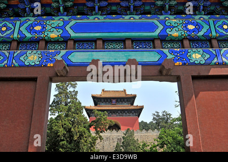 Shisan Ling Changling Tempel China Stockfoto