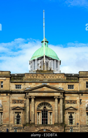 Fassade des historisch bekannten Trades Hall, Stockwell Street, Glasgow, Schottland, UK Stockfoto