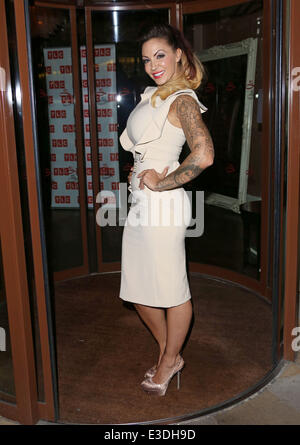 Jodie Marsh startet ihre neue tv-Shows für TLC, "Jodie Marsh auf Steroiden und Jodie Marsh auf dem Spiel", bei Sanctum Soho Hotel Featuring: Jodie Marsh wo: London, Vereinigtes Königreich bei: 9. Oktober 2013 Stockfoto