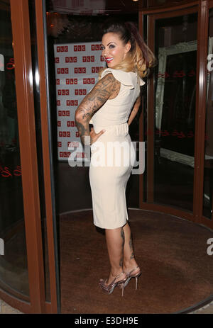 Jodie Marsh startet ihre neue tv-Shows für TLC, "Jodie Marsh auf Steroiden und Jodie Marsh auf dem Spiel", bei Sanctum Soho Hotel Featuring: Jodie Marsh wo: London, Vereinigtes Königreich bei: 9. Oktober 2013 Stockfoto