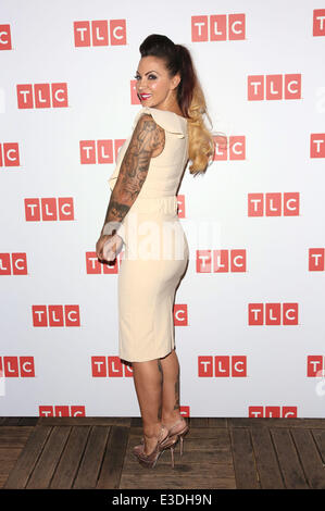 Jodie Marsh startet ihre neue tv-Shows für TLC, "Jodie Marsh auf Steroiden und Jodie Marsh auf dem Spiel", bei Sanctum Soho Hotel Featuring: Jodie Marsh wo: London, Vereinigtes Königreich bei: 9. Oktober 2013 Stockfoto