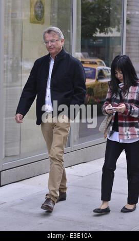 Sam-Nell und Noriko Watanabe in Soho mit: Sam Nell, Noriko Wantanabe wo: Manhattan, NY, Vereinigte Staaten, wann: 14. Oktober 2013 Stockfoto