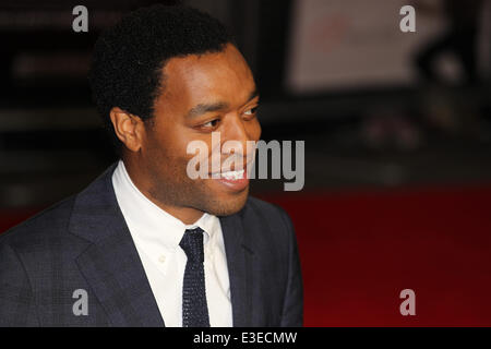 Chiwetel Ejiofor besucht der Accenture Gala europäische Premiere von "Zwölf Jahre A Slave" auf die BFI London Film Festival, Odeon Leicester Square mit: Chiwetel Ejiofor wo: London, Vereinigtes Königreich bei: 15. Oktober 2013 Stockfoto