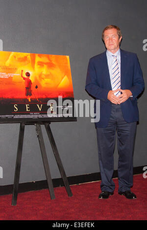 London, UK. 23. Juni 2014. Europäische Tour Chief Executive George o'Grady besucht die Premiere des Films Seve, ein Biopic des Lebens von den legendären spanischen Golfer Seve Ballesteros. Stockfoto