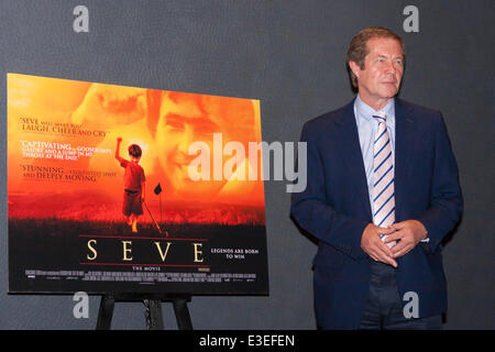 London, UK. 23. Juni 2014. Europäische Tour Chief Executive George o'Grady besucht die Premiere des Films Seve, ein Biopic des Lebens von den legendären spanischen Golfer Seve Ballesteros. Stockfoto