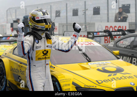 DTM (Deutsche Tourenwagen Masters) 2013-Saisonfinale auf dem Hockenheimring Featuring: Timo GLOCK wo: Hockenheim, Deutschland bei: 20. Oktober 2013 Stockfoto