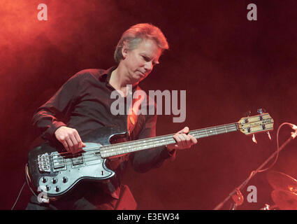 Kamel führen live in Konzert im Rathaus Featuring: Colin Bass wo: Salisbury, Wiltshire, Großbritannien wenn: 22. Oktober 2013 Stockfoto