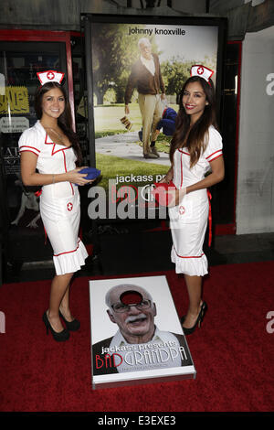 Premiere von Paramount Pictures "Jackass Geschenke: schlechte Opa" auf der TCL Chinese Theatre mit: Atmosphäre wo: Los Angeles, CA, Vereinigte Staaten von Amerika bei: 23. Oktober 2013 Stockfoto