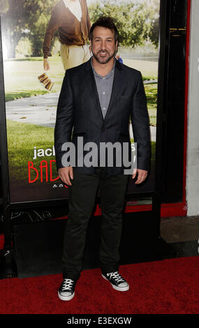 Premiere von Paramount Pictures "Jackass Geschenke: schlechte Opa" auf der TCL Chinese Theatre mit: Joey Fatone wo: Los Angeles, CA, Vereinigte Staaten von Amerika bei: 23. Oktober 2013 Stockfoto