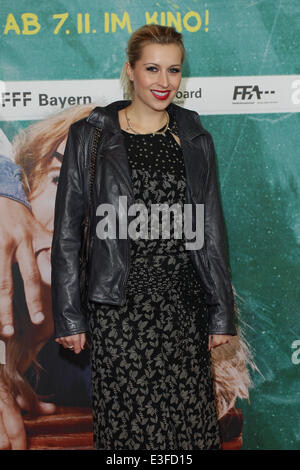 Premiere des Films "Fack Ju Zitronengärten" Featuring: Verena Kerth wo: München, Deutschland: 29. Oktober 2013 Stockfoto