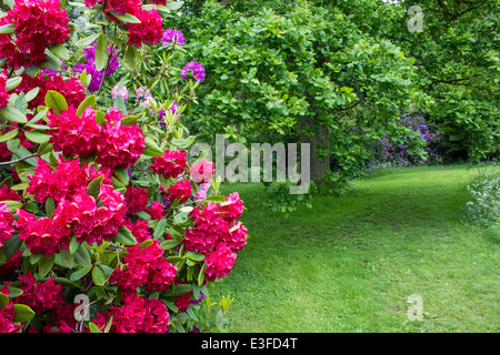 Wightwick Manor ist ein viktorianisches Herrenhaus befindet sich auf Wightwick Bank, Wolverhampton, West Midlands, England. Stockfoto