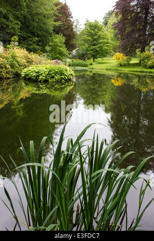 Wightwick Manor ist ein viktorianisches Herrenhaus befindet sich auf Wightwick Bank, Wolverhampton, West Midlands, England. Stockfoto