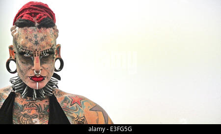 Maria Cristerna - Vampir Lady in Wien... Maria Cristerna "The Mexican