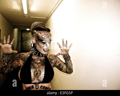 Maria Cristerna - Vampir Lady in Wien... Maria Cristerna "The Mexican