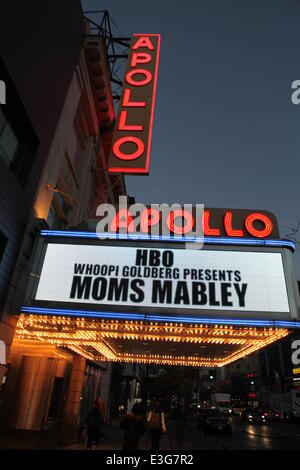 HBO beherbergt Special Screening von Whoopi Goldberg präsentiert Moms Mabley at The Apollo Theater 253 West 125th Street Featuring: Atmosphäre wo: NYC, New York, Vereinigte Staaten von Amerika bei: 7. November 2013 Stockfoto