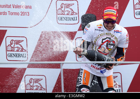 Moto2-GP-Valencia - mit: Marc MARQUEZ wo: VALENCIA, Spanien bei: 10. November 2013 Stockfoto