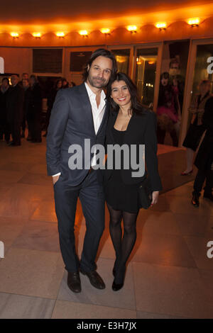 Theaterpreis "Der Faust" Award Ceremony am Schillertheater.  Mitwirkende: Moritz Rinke wo: Berlin, Deutschland: 16. November 2013 Stockfoto