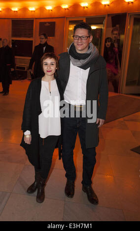 Theaterpreis "Der Faust" Award Ceremony am Schillertheater.  Mitwirkende: Mina Salehpour wo: Berlin, Deutschland: 16. November 2013 Stockfoto