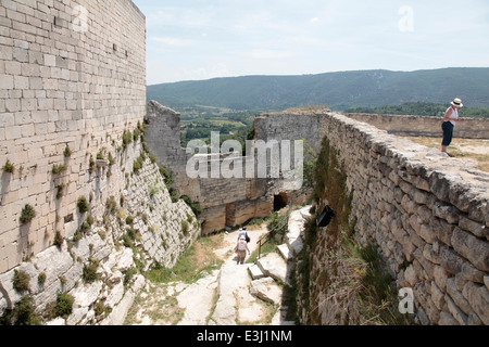 Lacoste-Provence-Frankreich Stockfoto