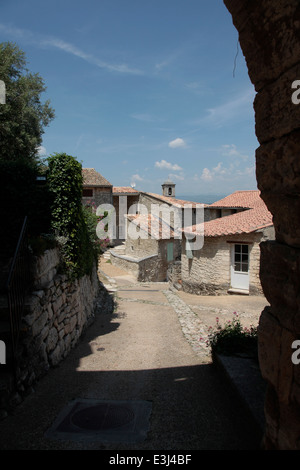 Lacoste-Provence-Frankreich Stockfoto