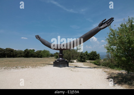 Lacoste-Provence-Frankreich Stockfoto