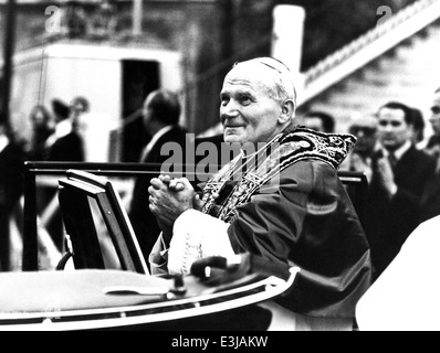 Papst Johannes Paul II Stockfoto