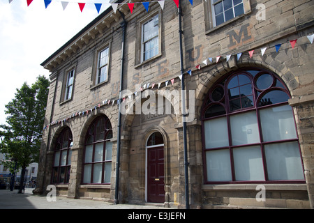 Market Place Museum im Marktplatz, Warwick. Stockfoto