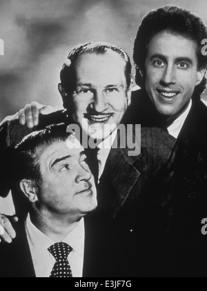 Abbott und Costello treffen Jerry seinfeld Stockfoto