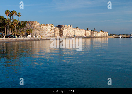 Die Saint John Knights Castle (oder Nerantzia) auf der Insel Kos in Griechenland Stockfoto