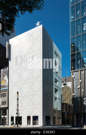 Christian Dior Ginza Gebäude. Tokyo, Japan Stockfoto